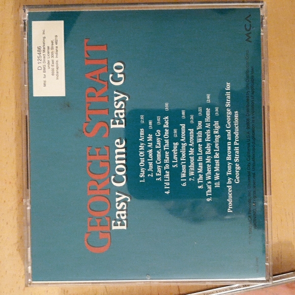 George Strait CDs. Bundle of 2 - Picture 4 of 4